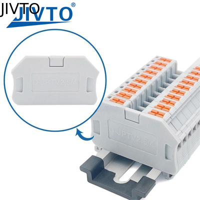D-PTV 2.5/4 ปิดปลายสําหรับการนําทางตัวนําทางด้านข้าง PTV 2 พัช-อินสายเชื่อมต่อ