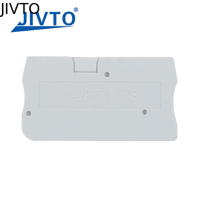 D-PT1.5 แผ่นป้องกัน สําหรับ PT1.5 สายไฟฟ้าเชื่อม PT ประเภท Din Rail Terminal Block Accessories D-PT 1.5 หลังปิดปลาย