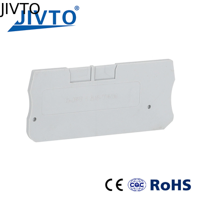 D-PT1.5-TW ป้ายป้องกันปลาย สําหรับ PT 1.5-TW Twin Wire Connector Din Rail Terminal Block Accessories ป้ายปิด